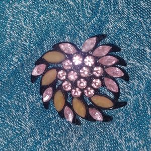 Vintage Pink Brooch